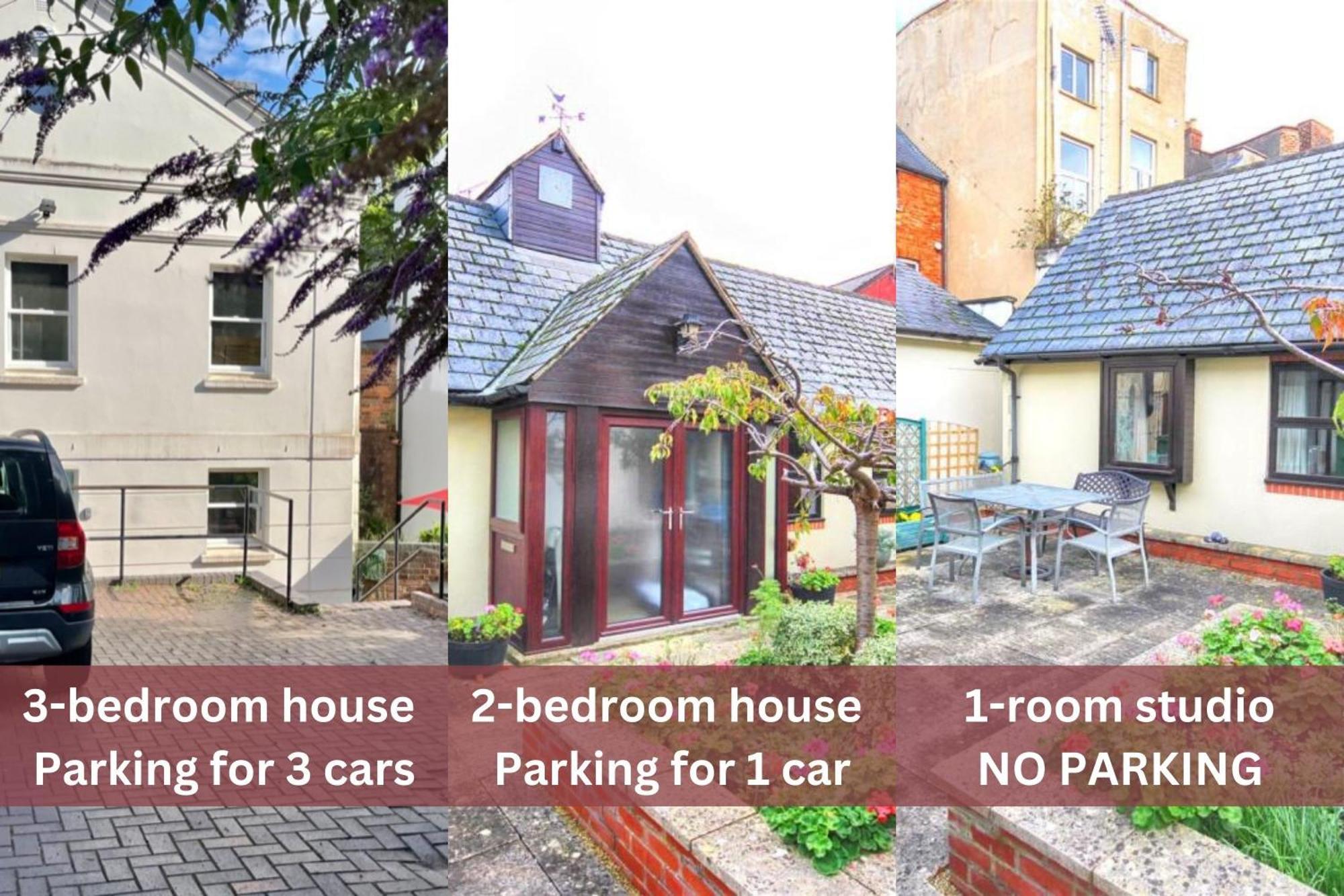 Vernon Place Town Centre, Vernon Cottage 3-Bed With Parking, 1A Vernon Court 2-Bed With Parking, 1B Studio No Parking, Off The High Street Next To Sandford Park Cheltenham Kültér fotó